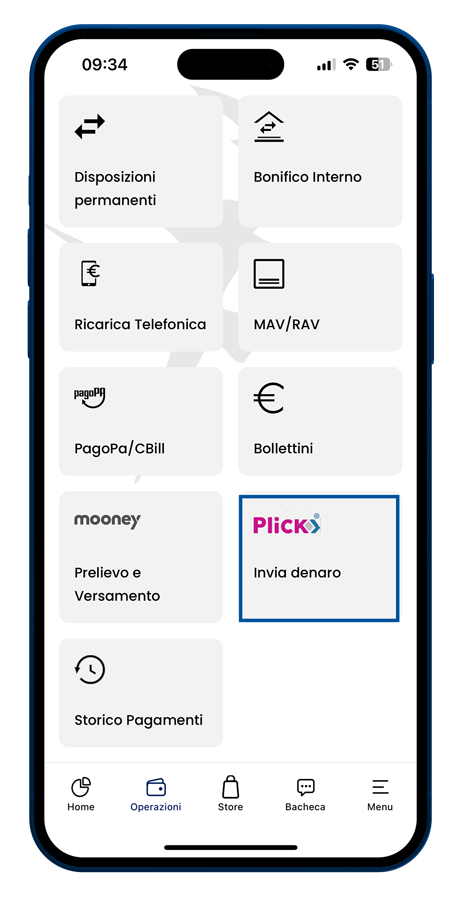 Plick Finint Private Bank mockup 1