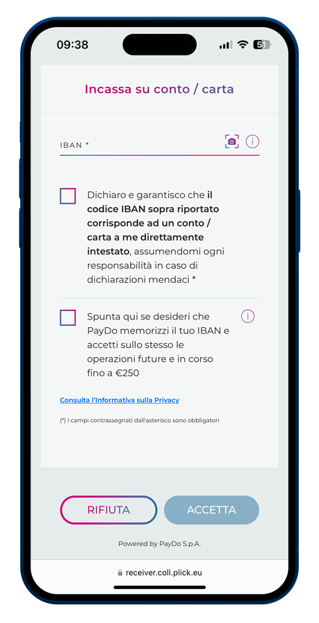 Mockup telefono Landind Plick 2025 Finint Private Bank 8