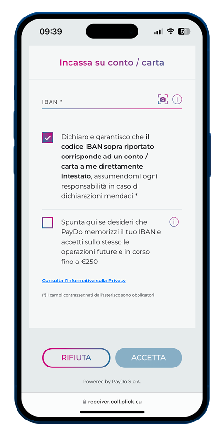 Mockup telefono Landind Plick 2025 Finint Private Bank 9